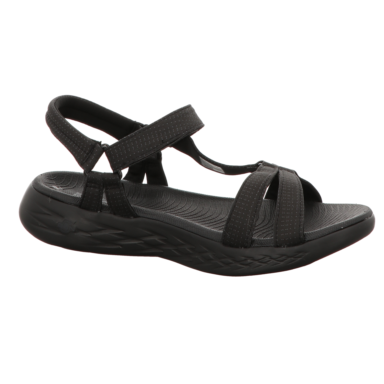 Skechers Damen Sandalette On-The-Go 600 Brilliancy in schwarz