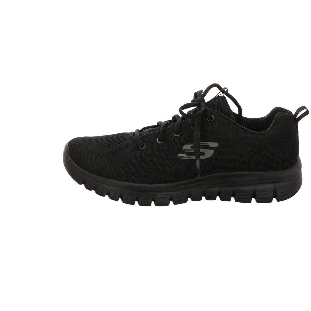 Skechers Damen Schnürschuh Graceful Get Connected in schwarz