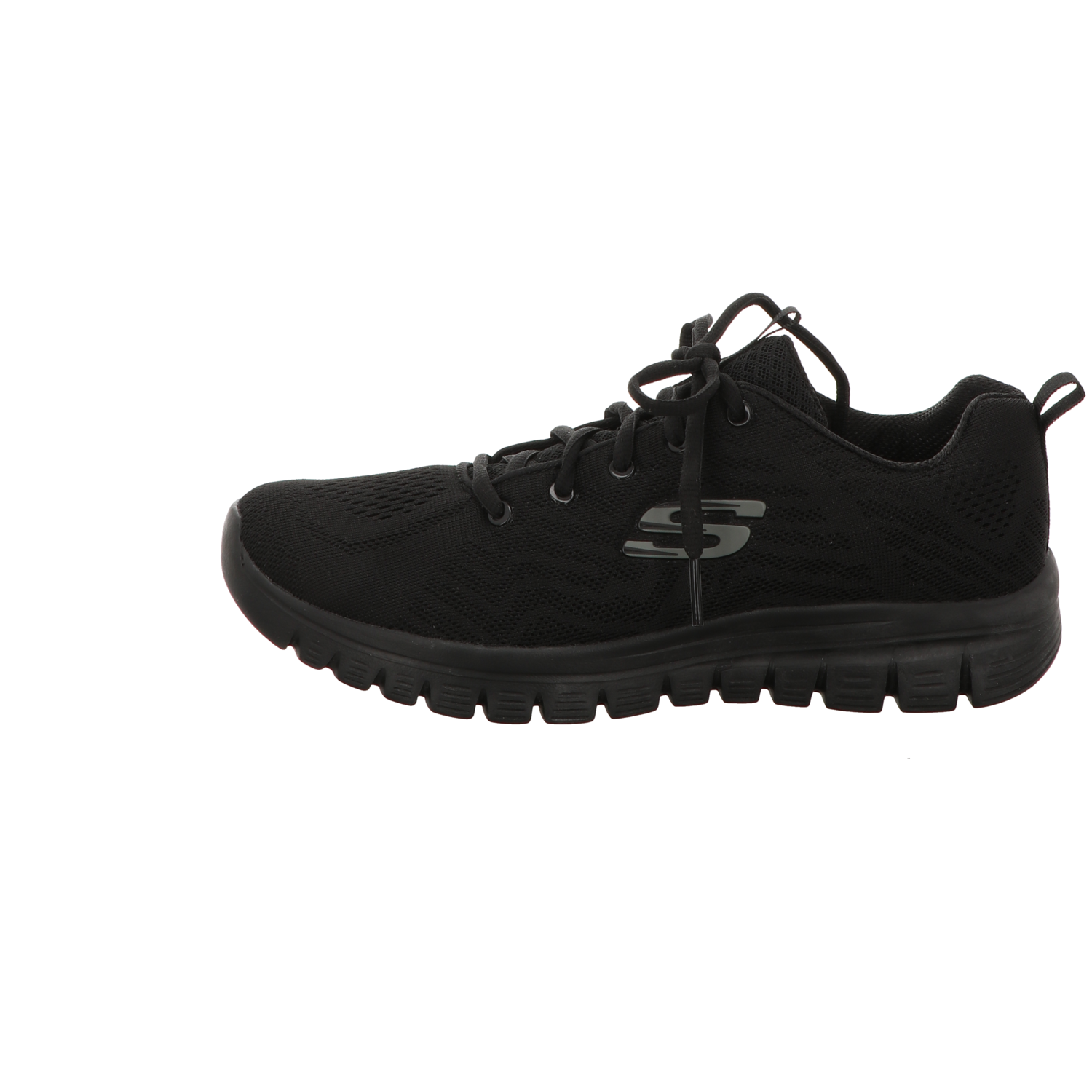 Skechers Damen Schnürschuh Graceful Get Connected in schwarz