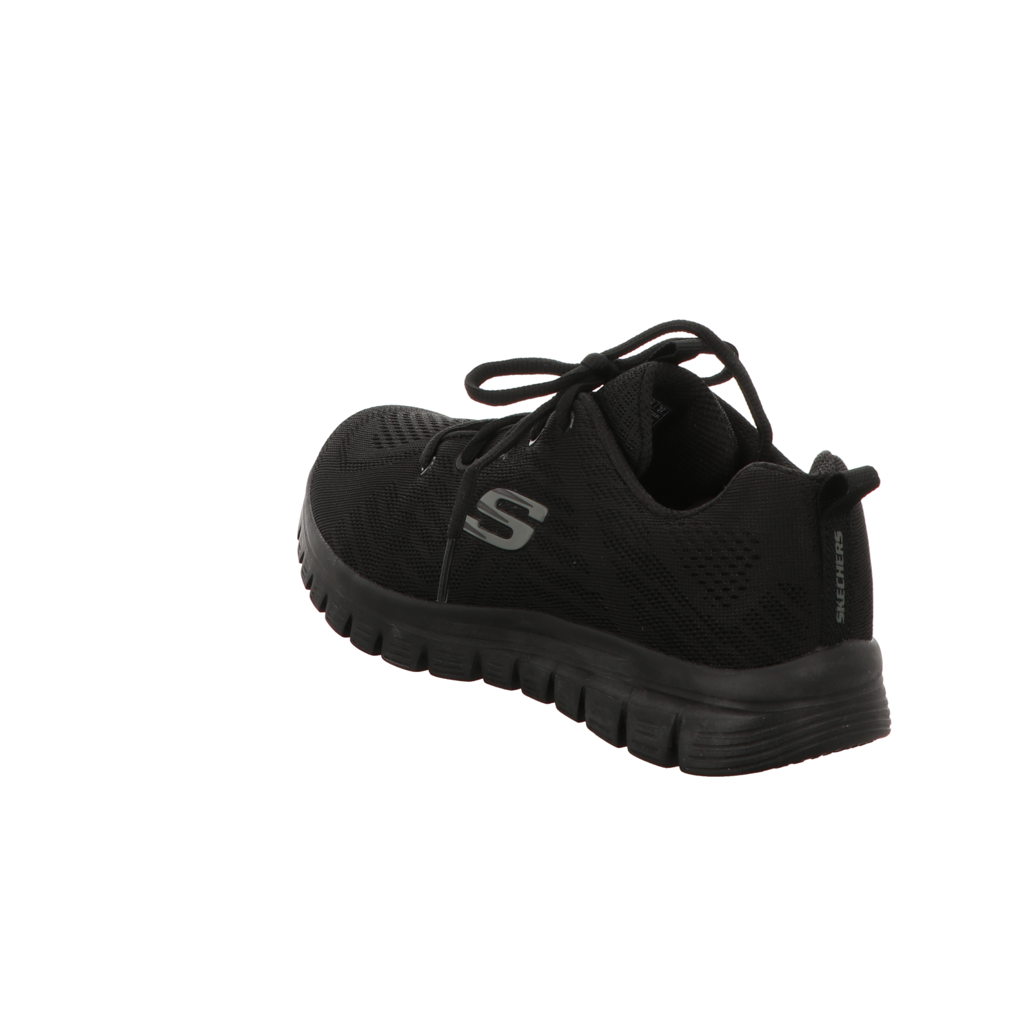 Skechers Damen Schnürschuh Graceful Get Connected in schwarz