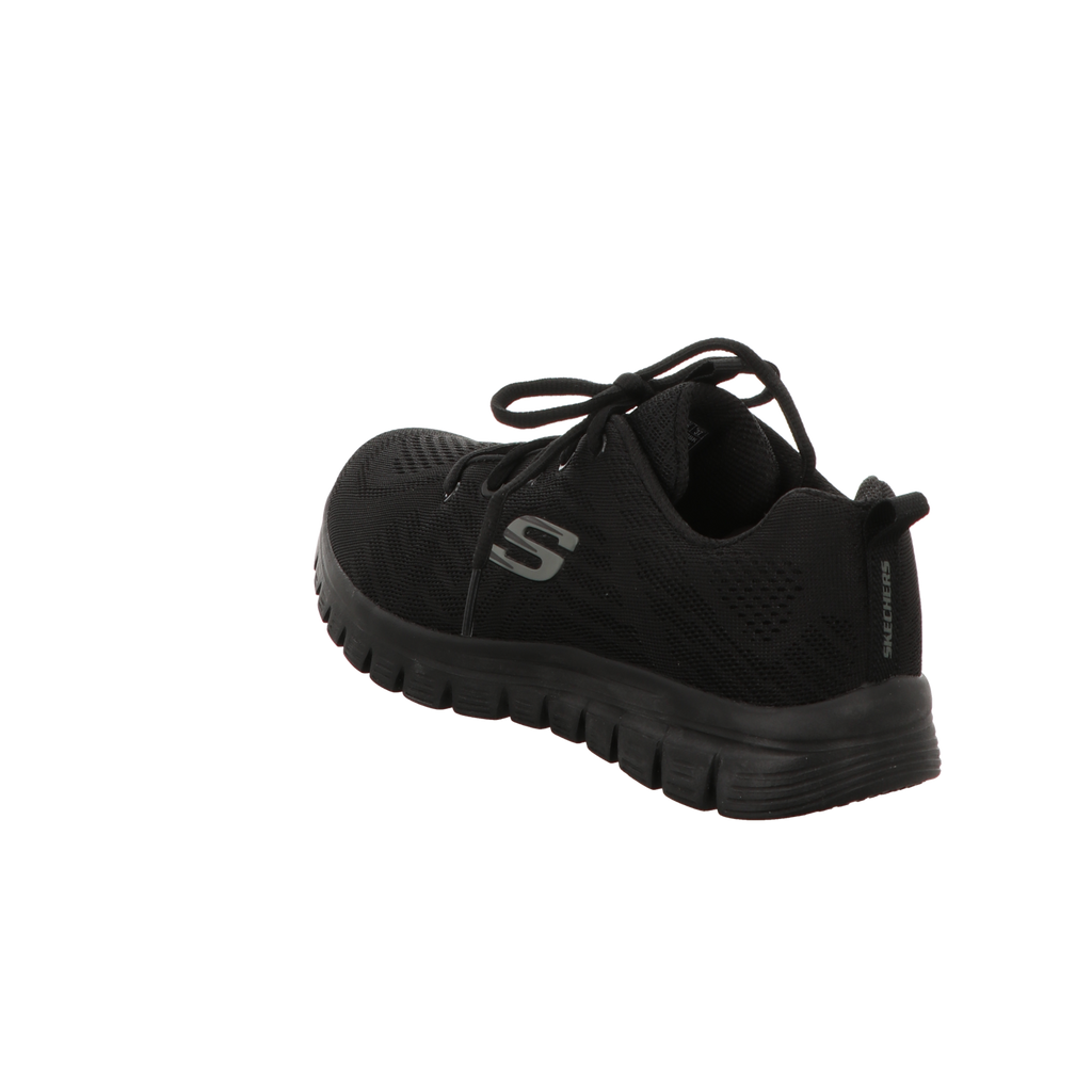 Skechers Damen Schnürschuh Graceful Get Connected in schwarz