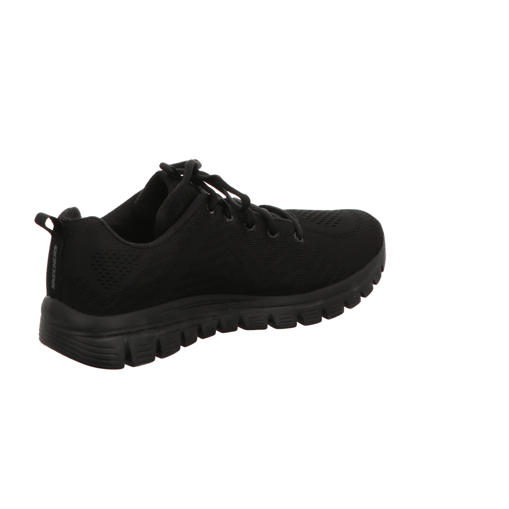Skechers Damen Schnürschuh Graceful Get Connected in schwarz