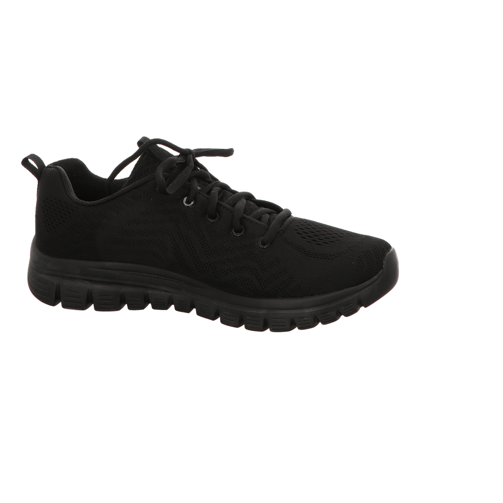 Skechers Damen Schnürschuh Graceful Get Connected in schwarz
