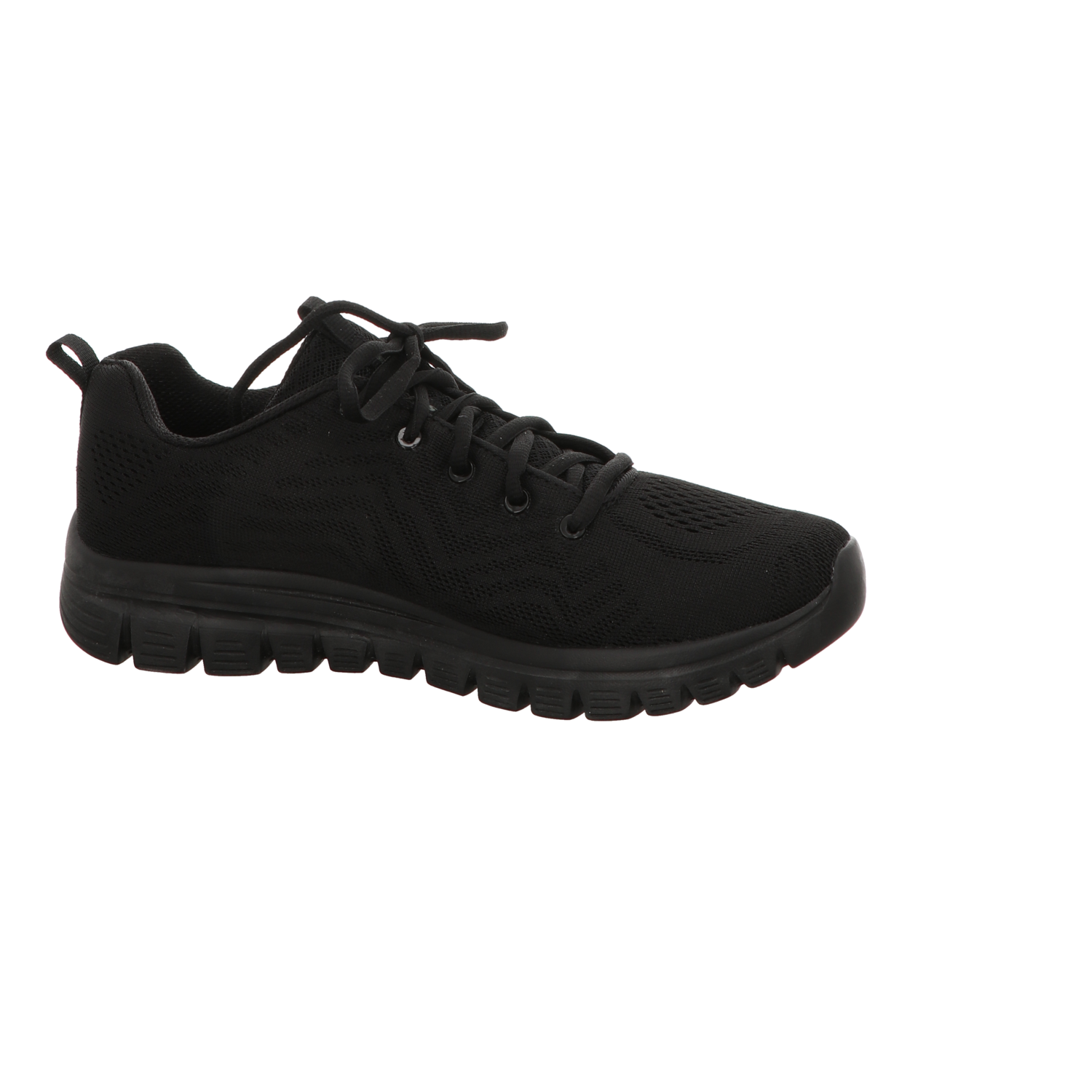 Skechers Damen Schnürschuh Graceful Get Connected in schwarz
