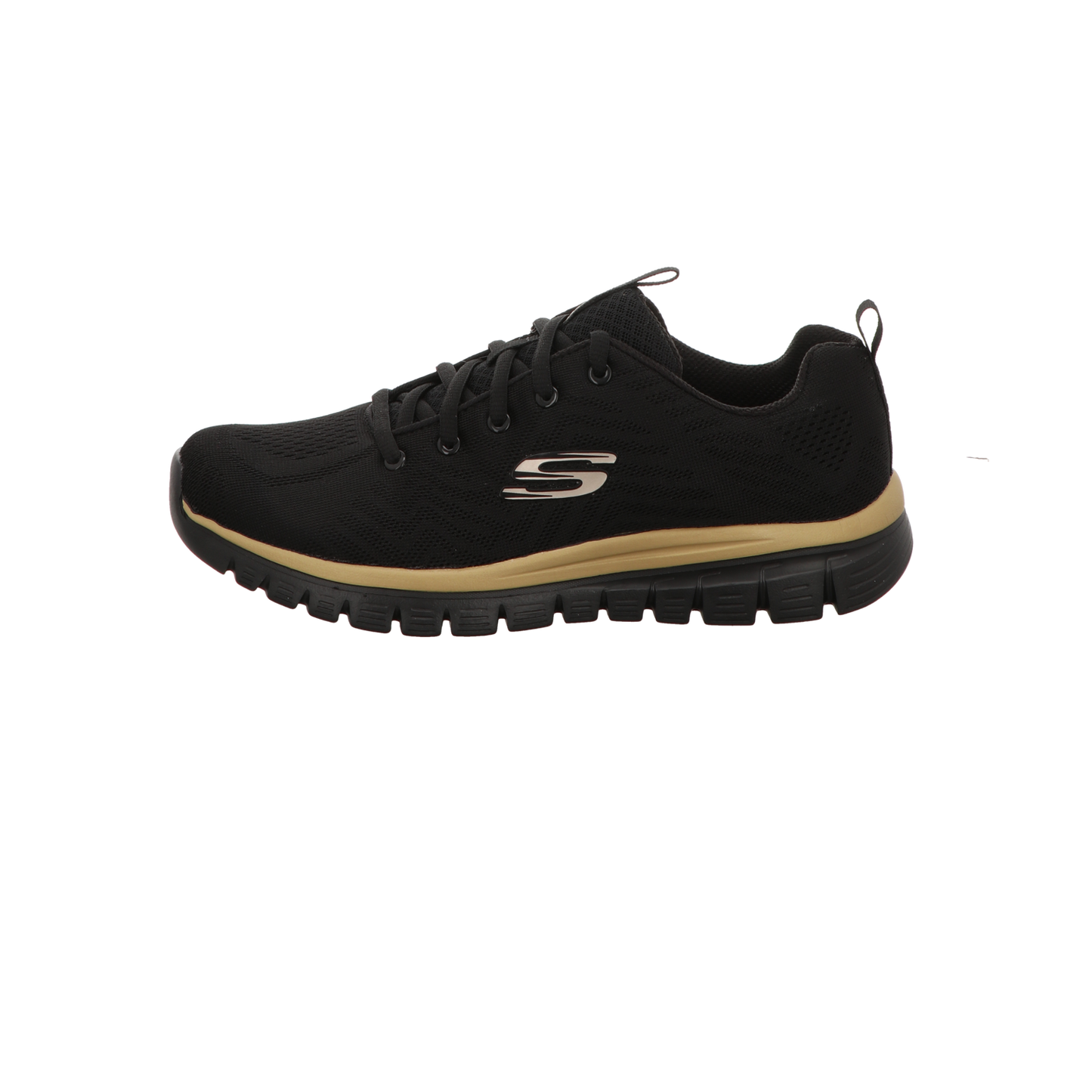 Skechers Damen Schnürschuh Graceful Get Connected in schwarz