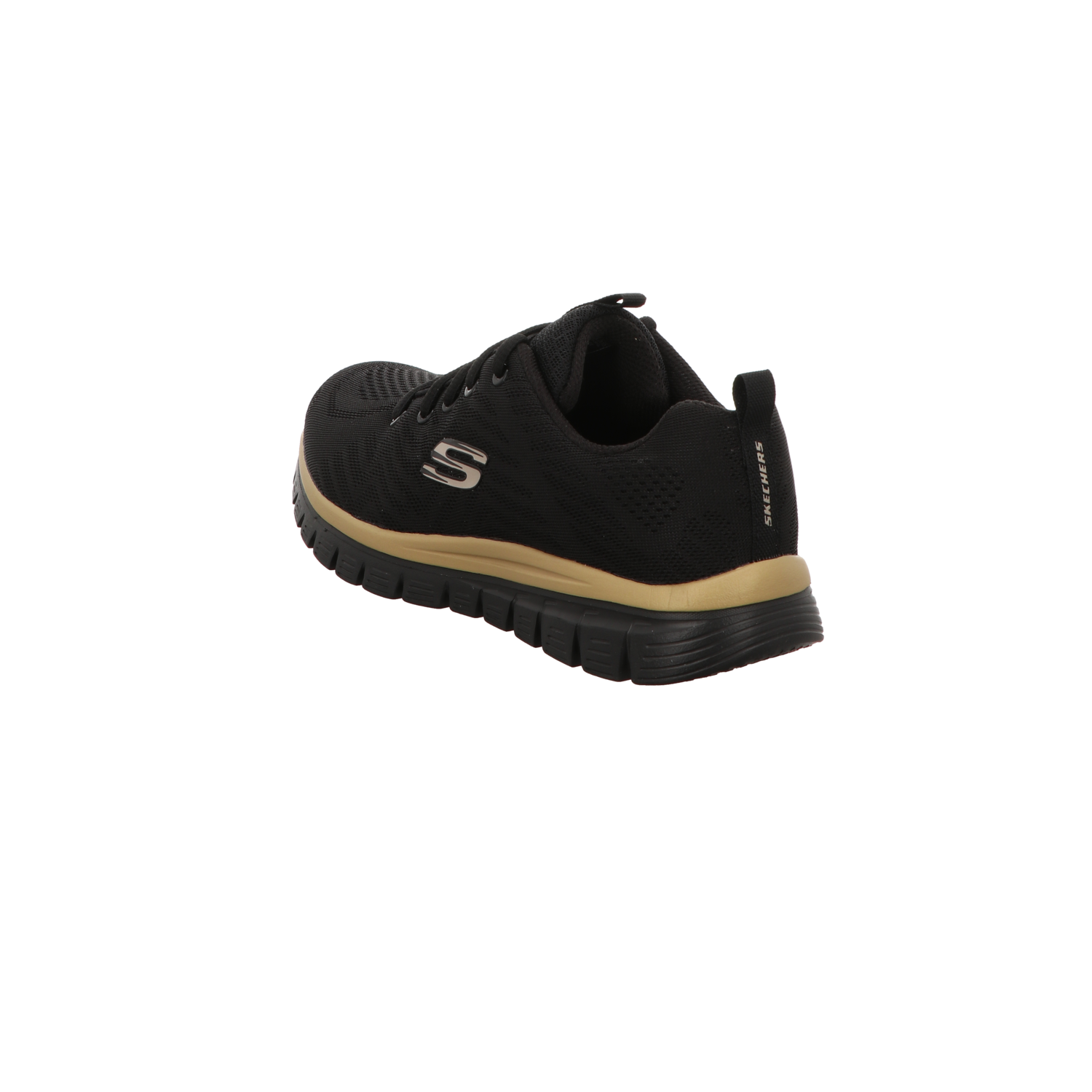 Skechers Damen Schnürschuh Graceful Get Connected in schwarz