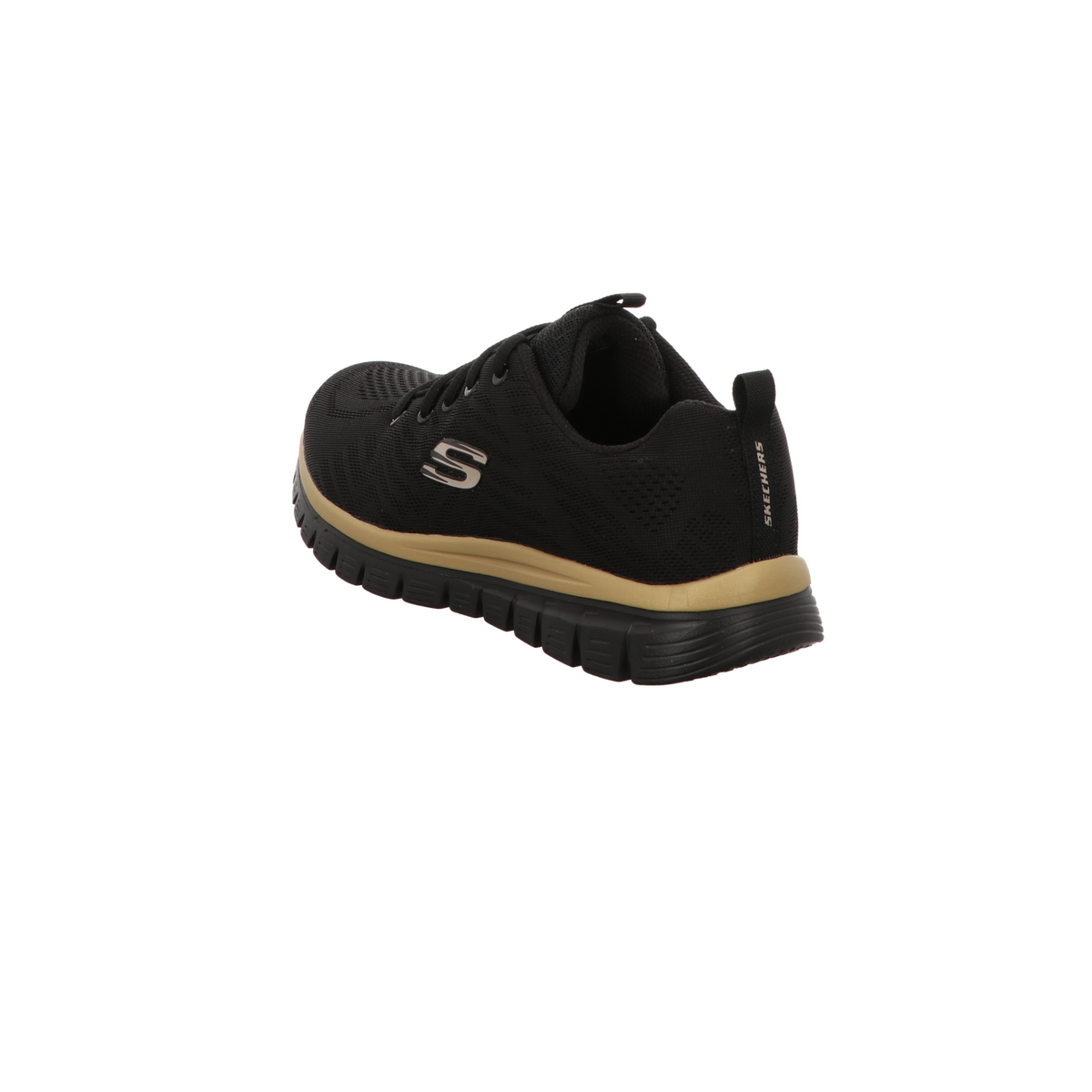 Skechers Damen Schnürschuh Graceful Get Connected in schwarz