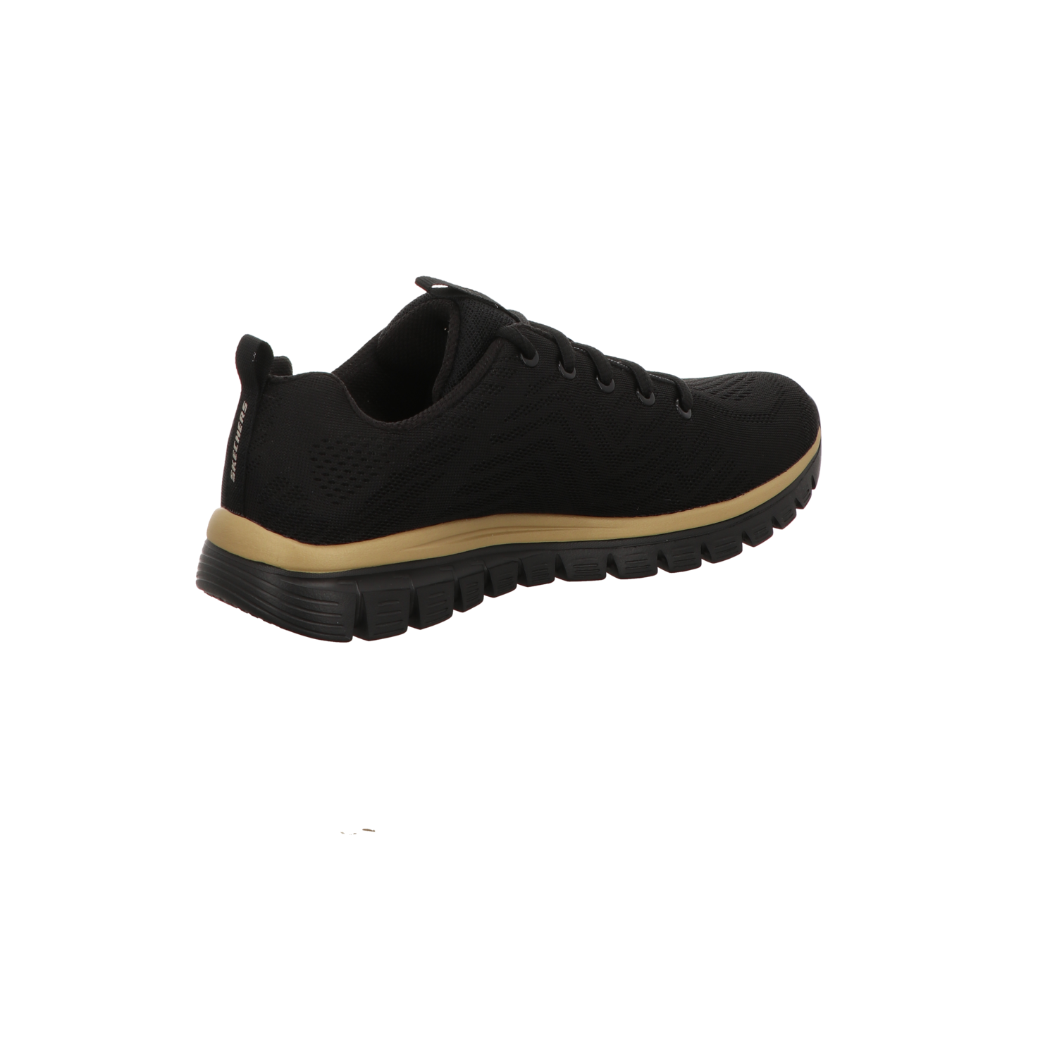 Skechers Damen Schnürschuh Graceful Get Connected in schwarz