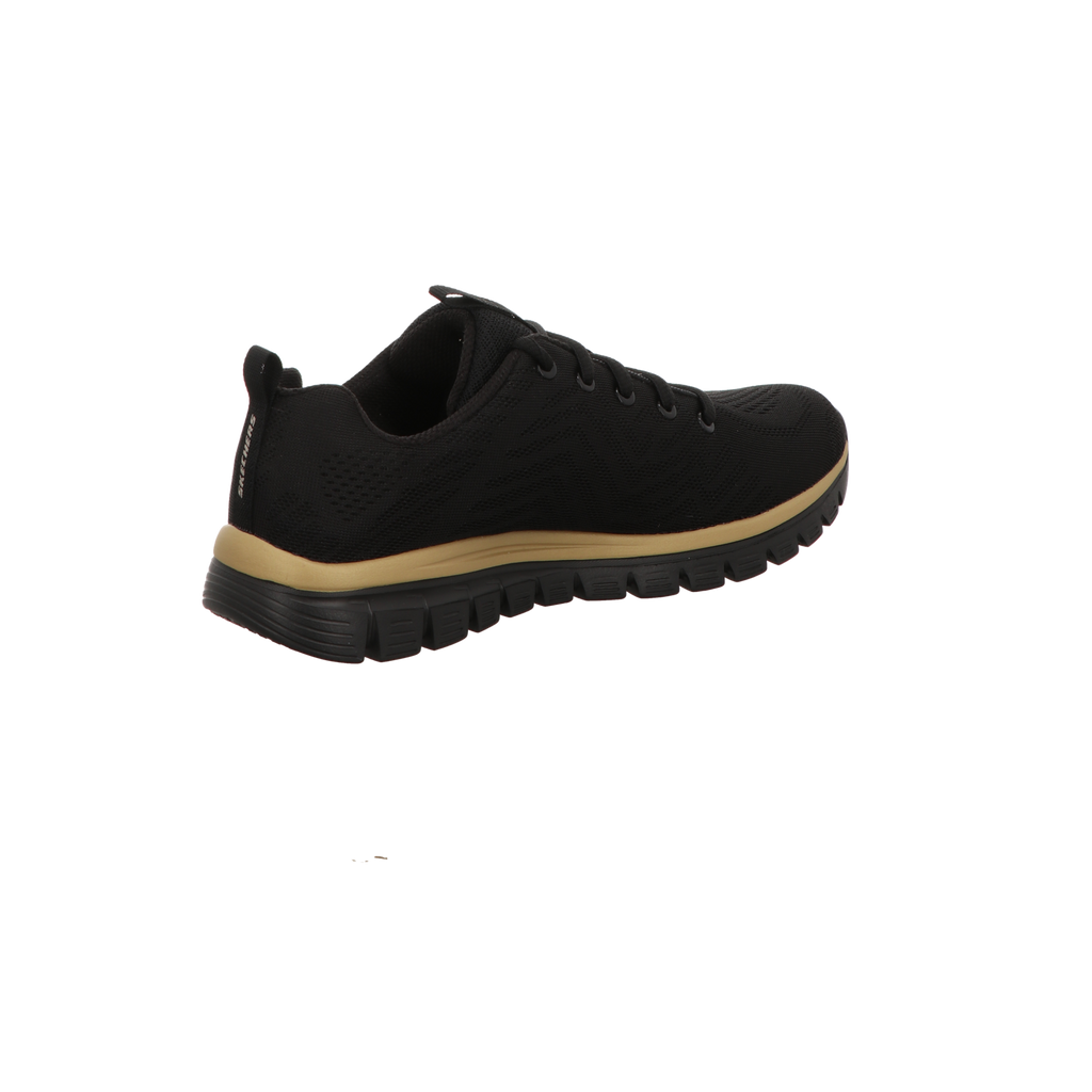 Skechers Damen Schnürschuh Graceful Get Connected in schwarz