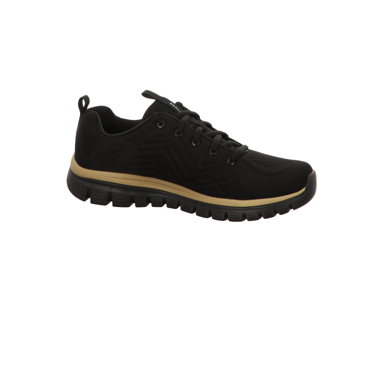 Skechers Damen Schnürschuh Graceful Get Connected in schwarz