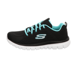 Skechers Damen Schnürschuh Graceful Get Connected in schwarz