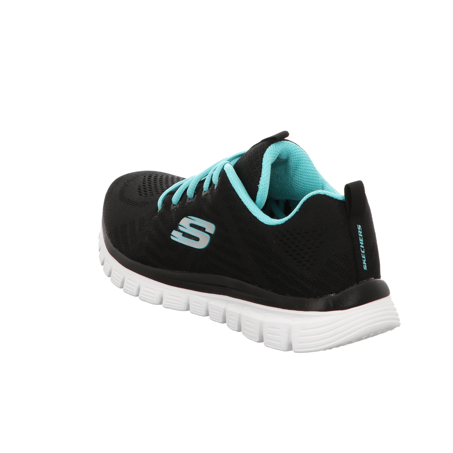 Skechers Damen Schnürschuh Graceful Get Connected in schwarz