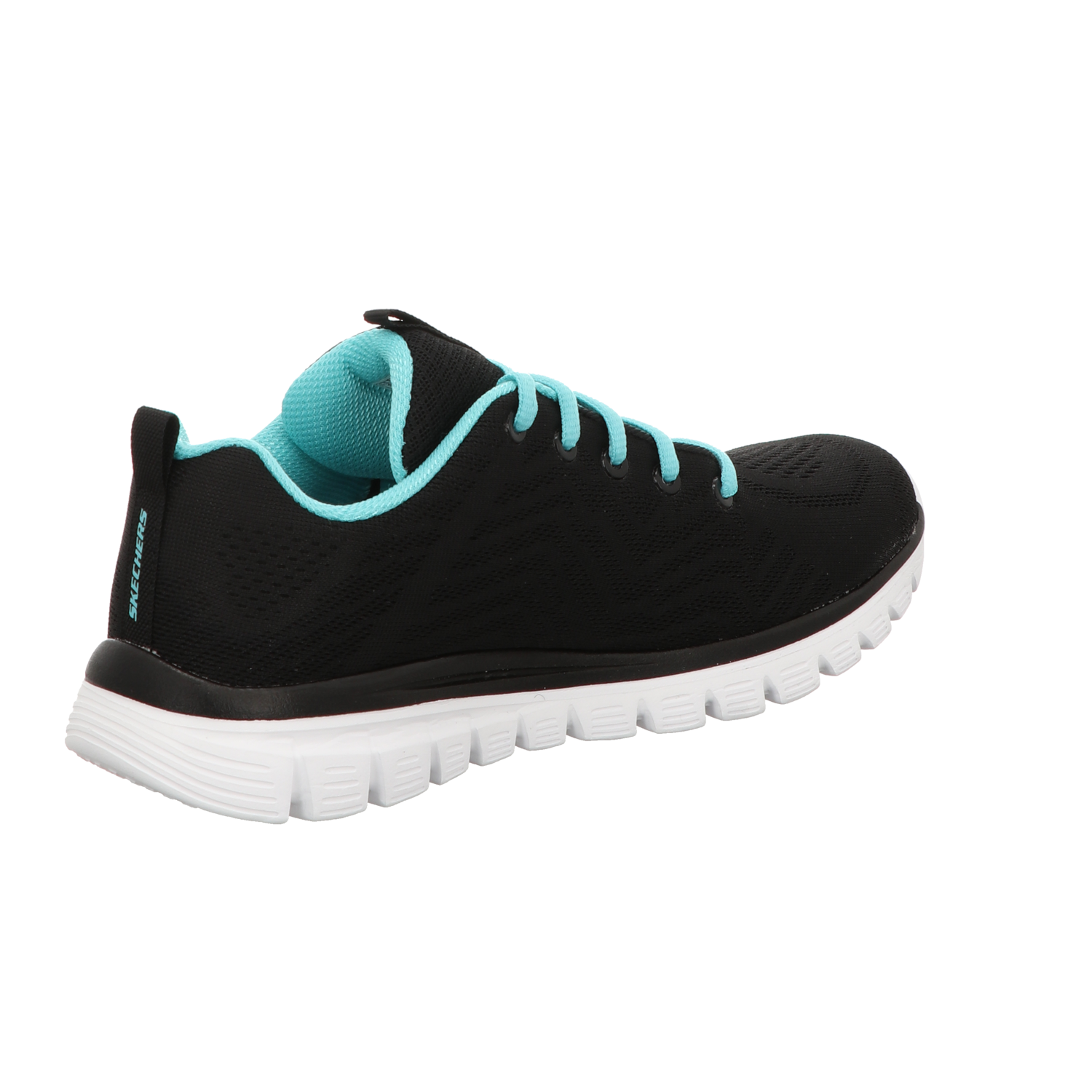Skechers Damen Schnürschuh Graceful Get Connected in schwarz