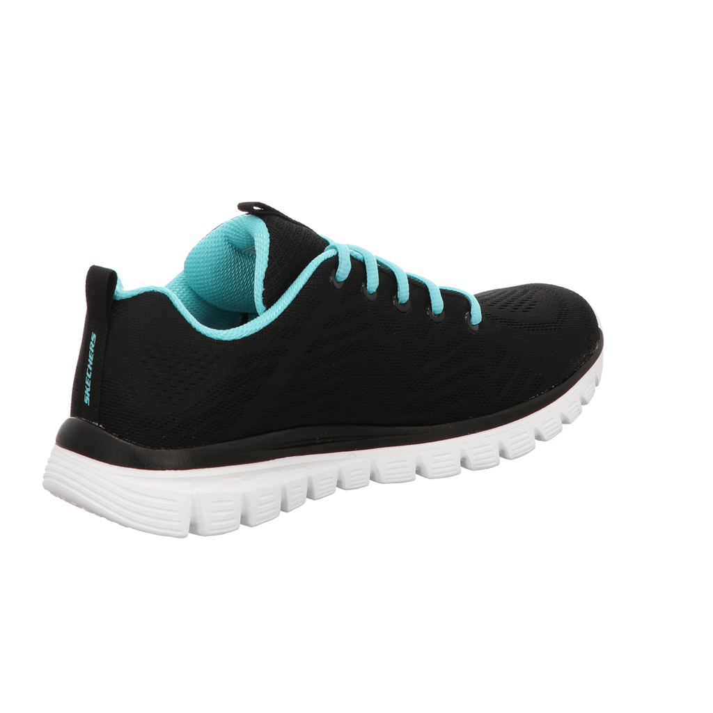 Skechers Damen Schnürschuh Graceful Get Connected in schwarz