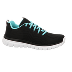 Skechers Damen Schnürschuh Graceful Get Connected in schwarz