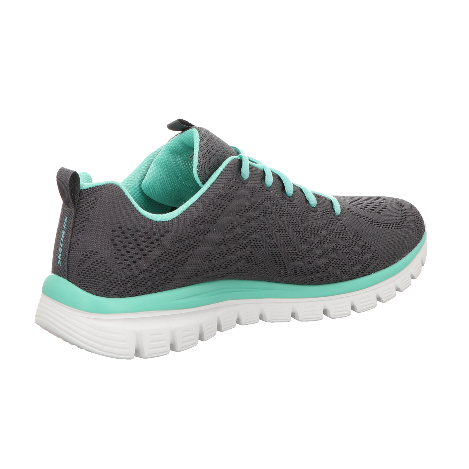 Skechers Damen Schnürschuh Graceful Get Connected in grau