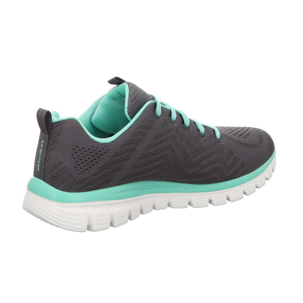 Skechers Damen Schnürschuh Graceful Get Connected in grau