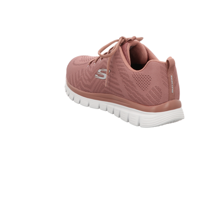 Skechers Damen Schnürschuh Graceful Get Connected in lila