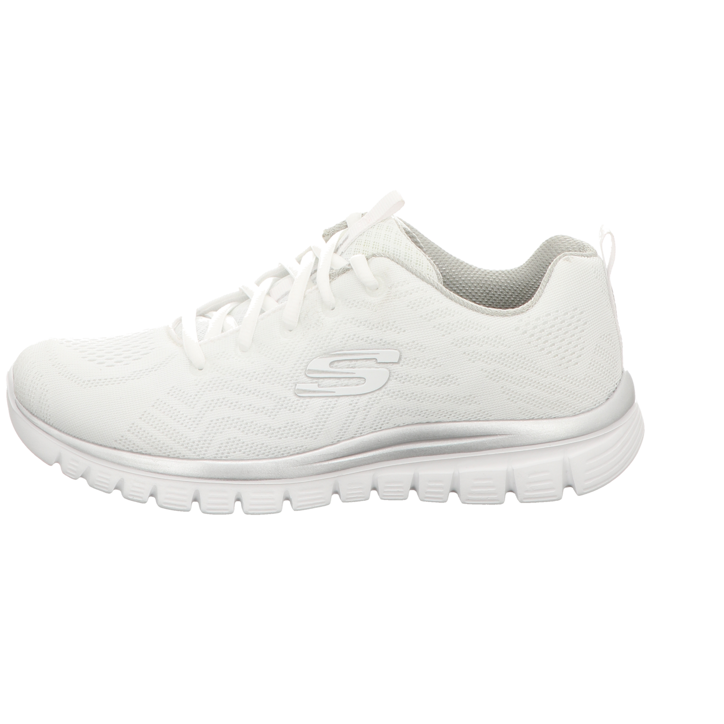 Skechers Damen Schnürschuh Graceful Get Connected in weiss