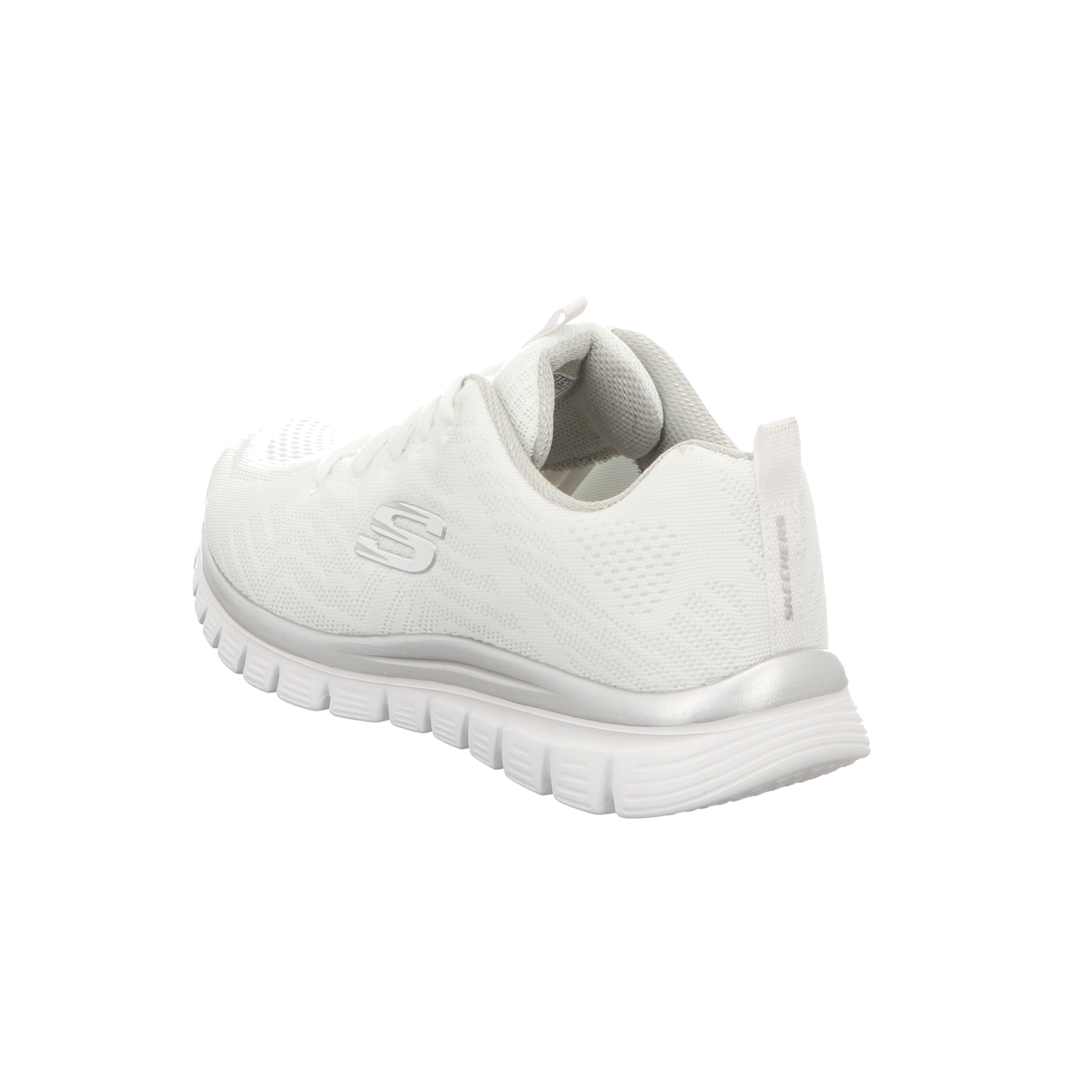 Skechers Damen Schnürschuh Graceful Get Connected in weiss