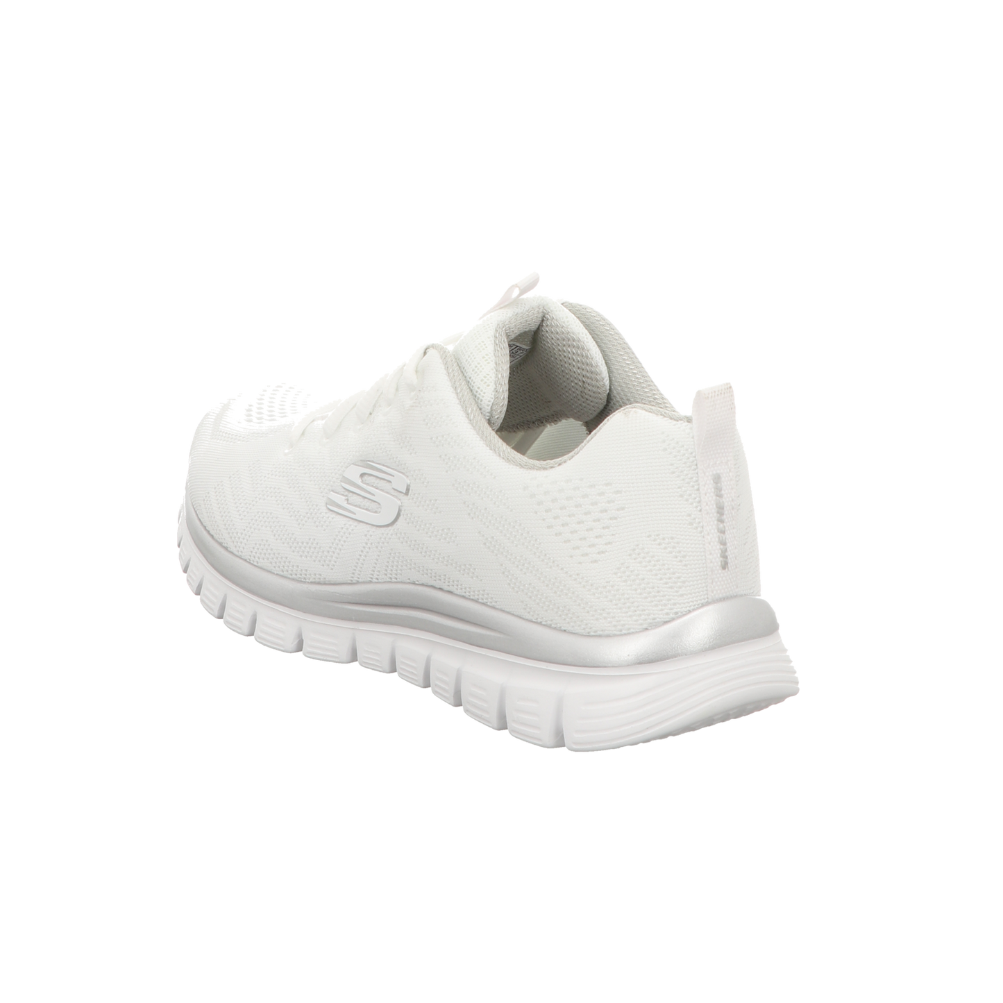 Skechers Damen Schnürschuh Graceful Get Connected in weiss