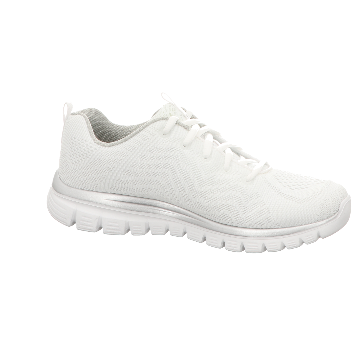 Skechers Damen Schnürschuh Graceful Get Connected in weiss