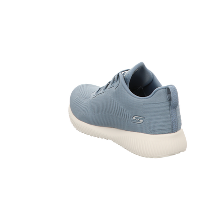 Skechers Damen Schnürschuh Bobs Squad Tough Talk in blau