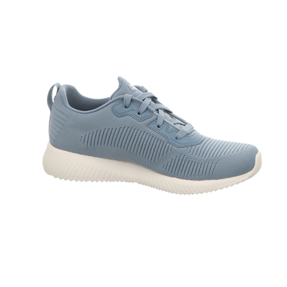 Skechers Damen Schnürschuh Bobs Squad Tough Talk in blau