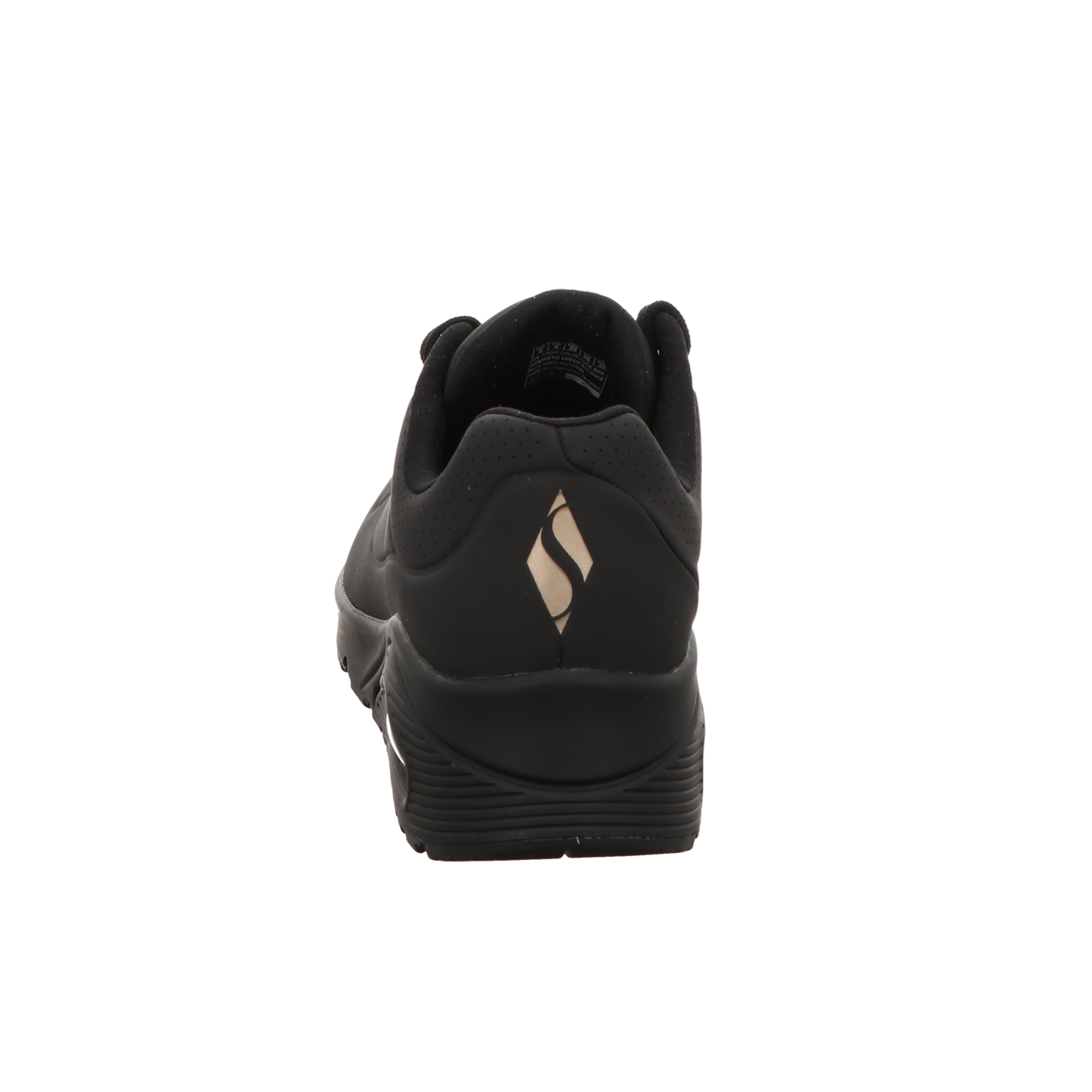 Skechers Damen Schnürschuh Uno Stand On Air in schwarz