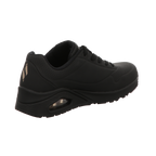 Skechers Damen Schnürschuh Uno Stand On Air in schwarz