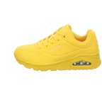 Skechers Damen Schnürschuh Uno Stand On Air in gelb