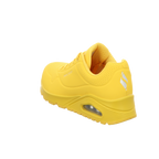 Skechers Damen Schnürschuh Uno Stand On Air in gelb