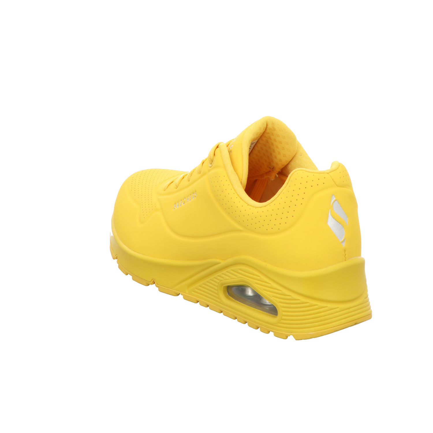 Skechers Damen Schnürschuh Uno Stand On Air in gelb