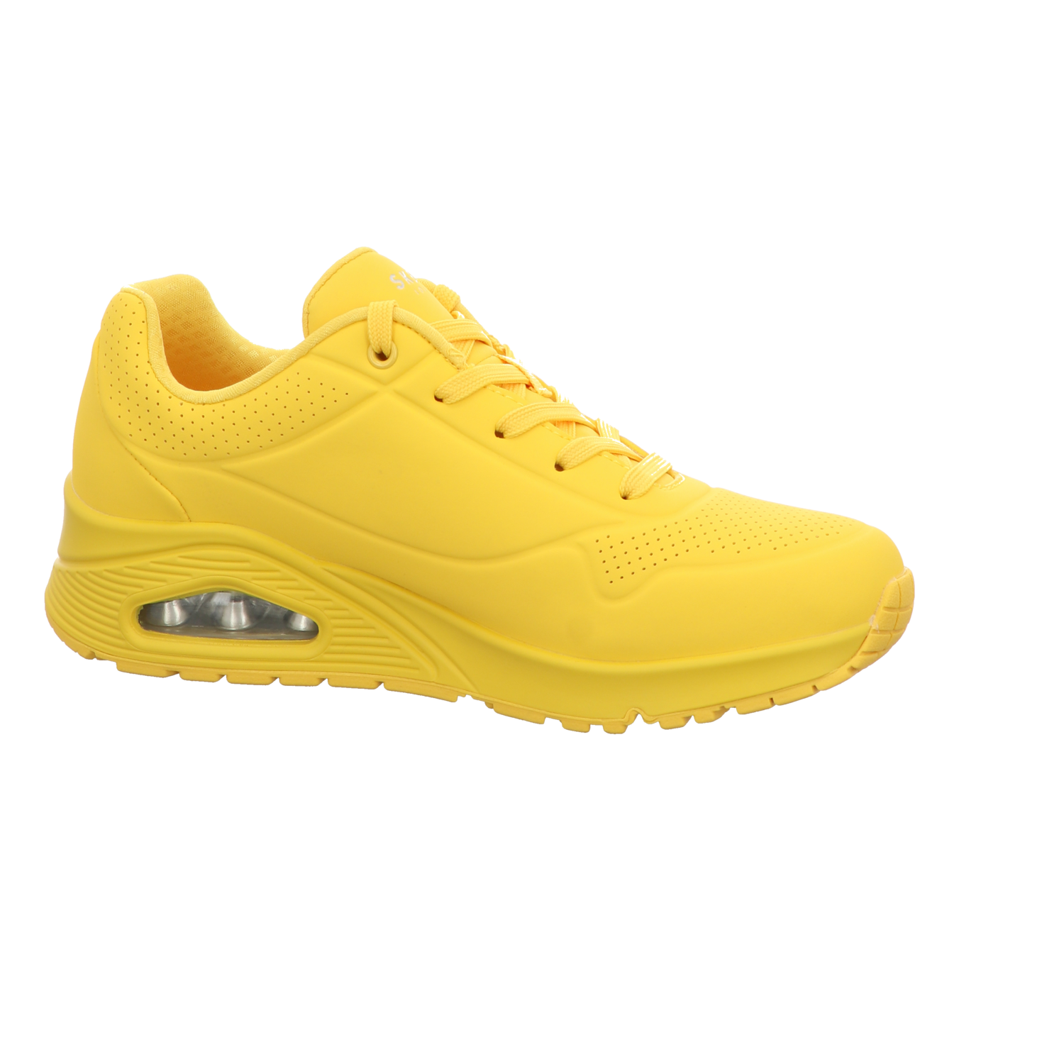 Skechers Damen Schnürschuh Uno Stand On Air in gelb