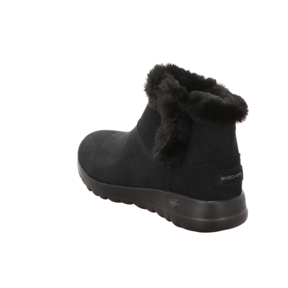Skechers Damen Schnürstiefel On The Go Joy Bundle Up in schwarz