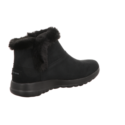 Skechers Damen Schnürstiefel On The Go Joy Bundle Up in schwarz