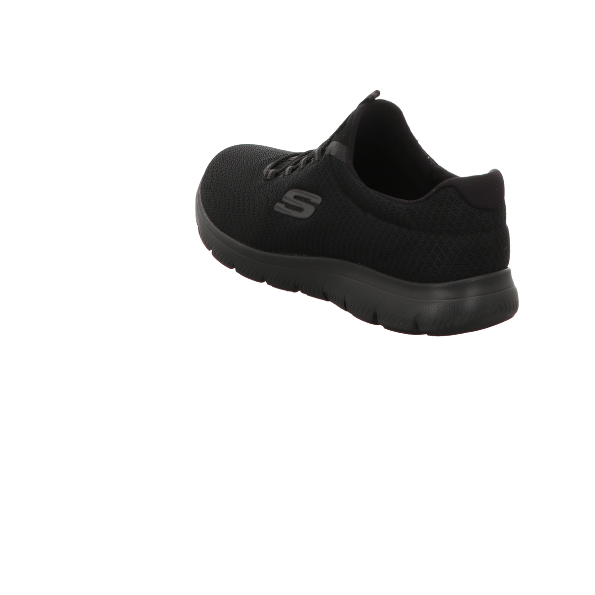 Skechers Damen Slipper Summits in schwarz