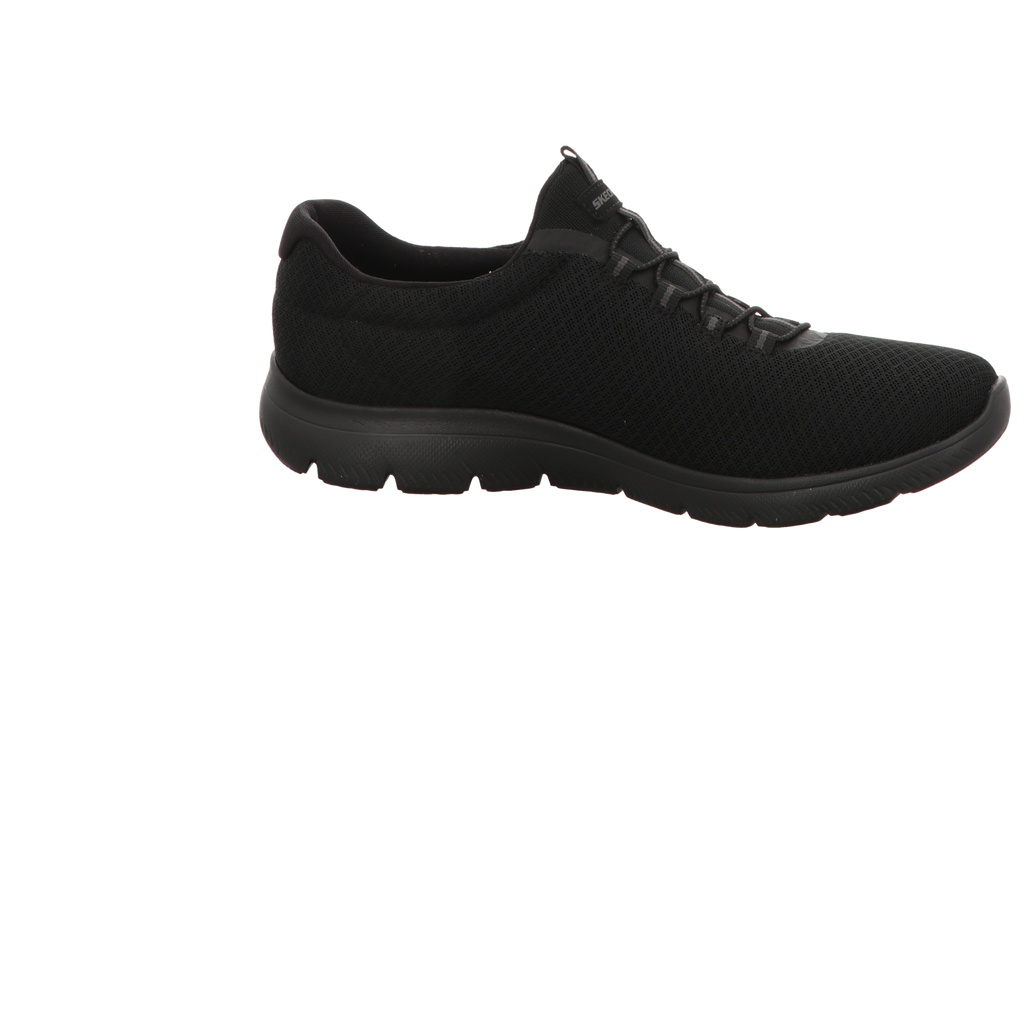 Skechers Damen Slipper Summits in schwarz