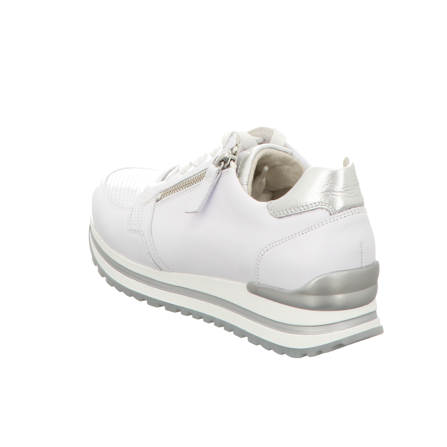 Gabor Damen Schnürschuh Turin in weiss