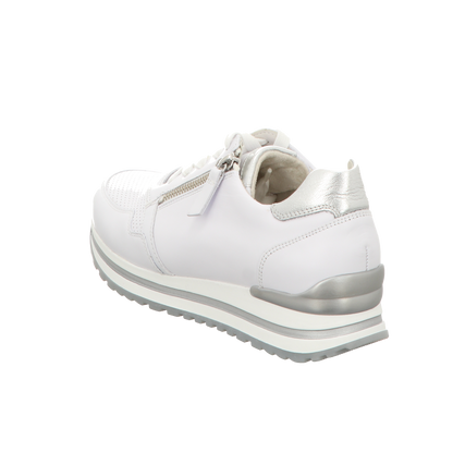 Gabor Damen Schnürschuh Turin in weiss