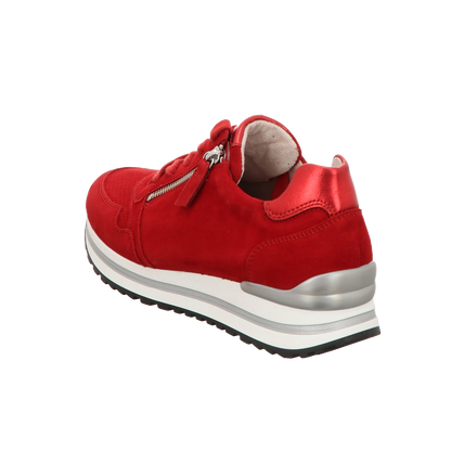 Gabor Damen Schnürschuh Turin in rot