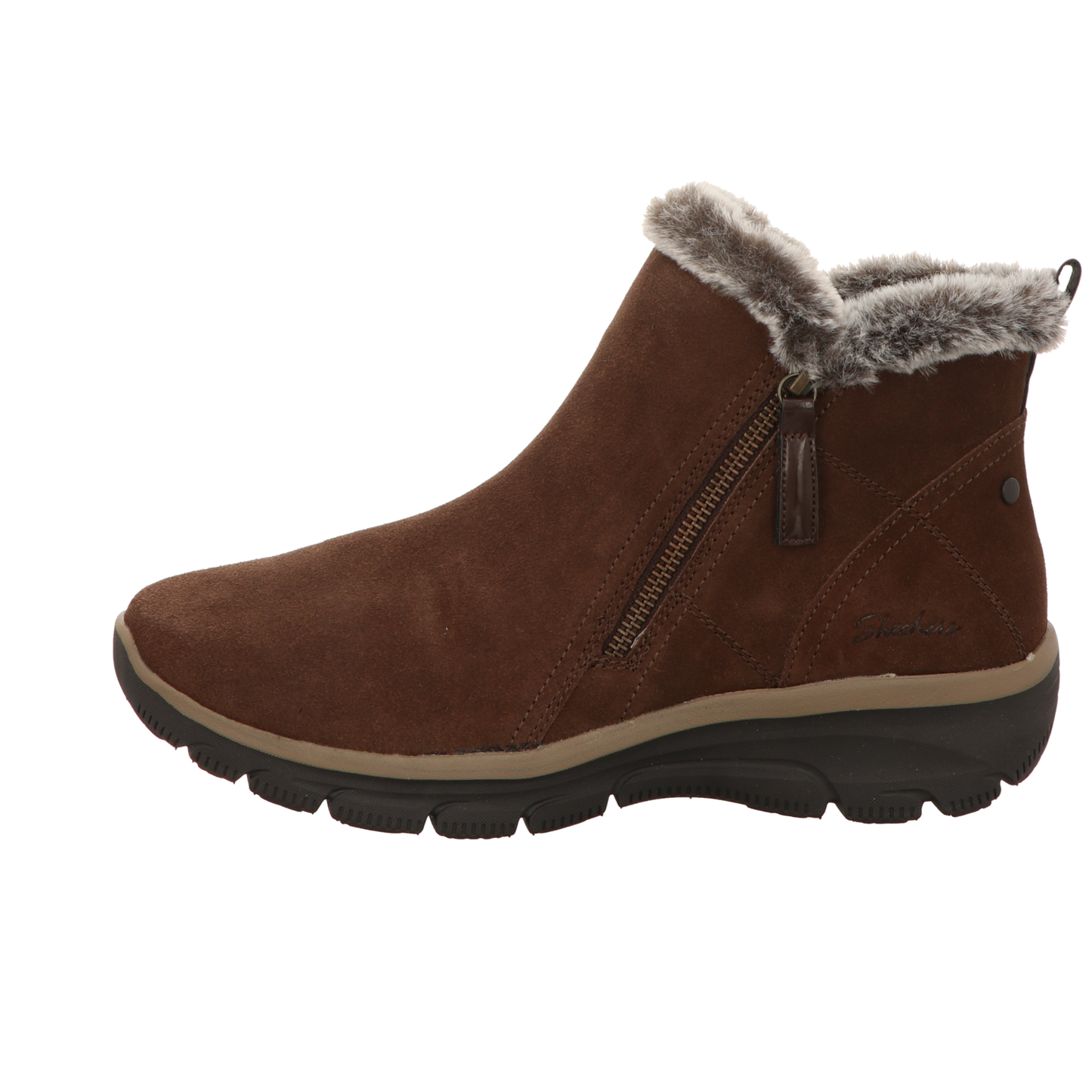 Skechers Damen Schnürstiefel Easy Going in braun