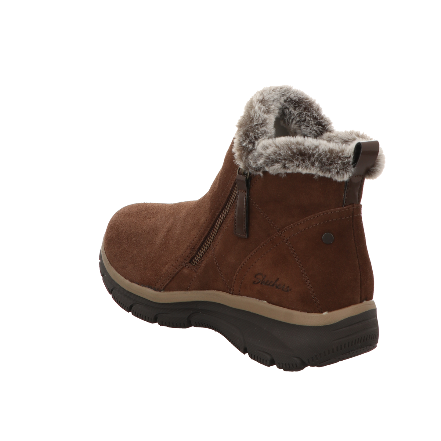 Skechers Damen Schnürstiefel Easy Going in braun