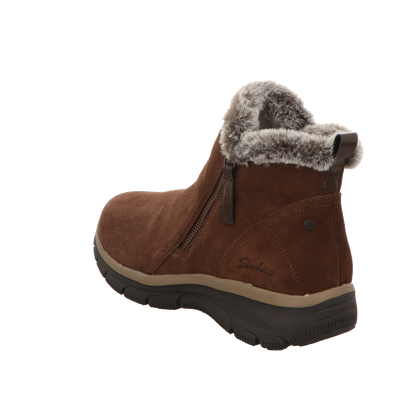 Skechers Damen Schnürstiefel Easy Going in braun