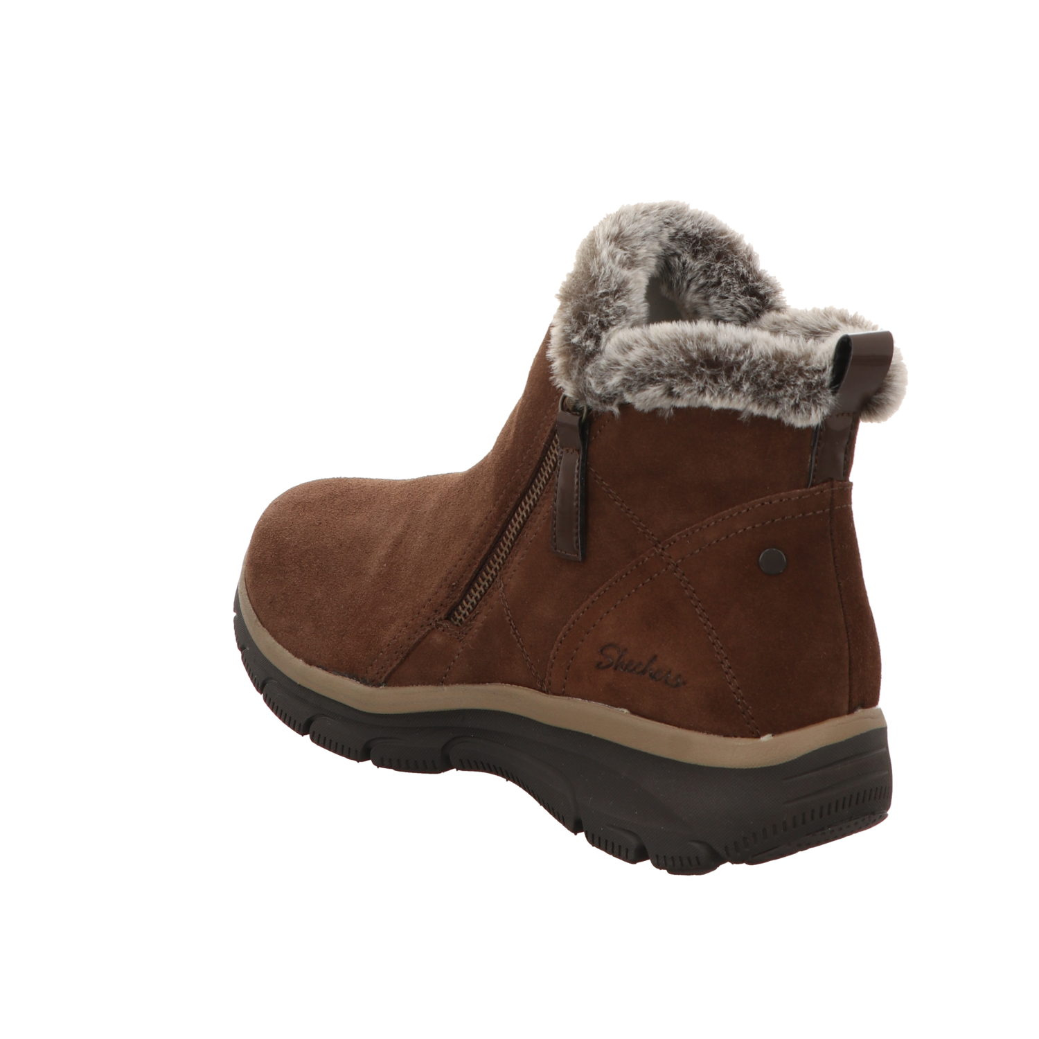 Skechers Damen Schnürstiefel Easy Going in braun