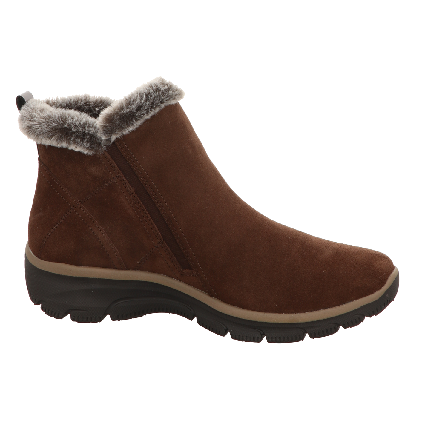 Skechers Damen Schnürstiefel Easy Going in braun