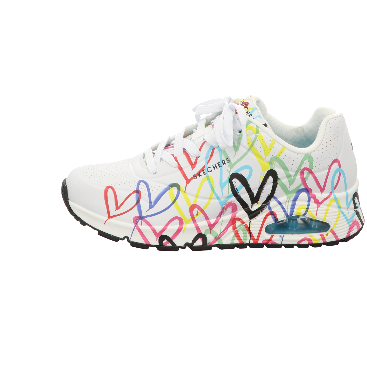 Skechers Damen Schnürschuh Uno-Goldcrown in rot