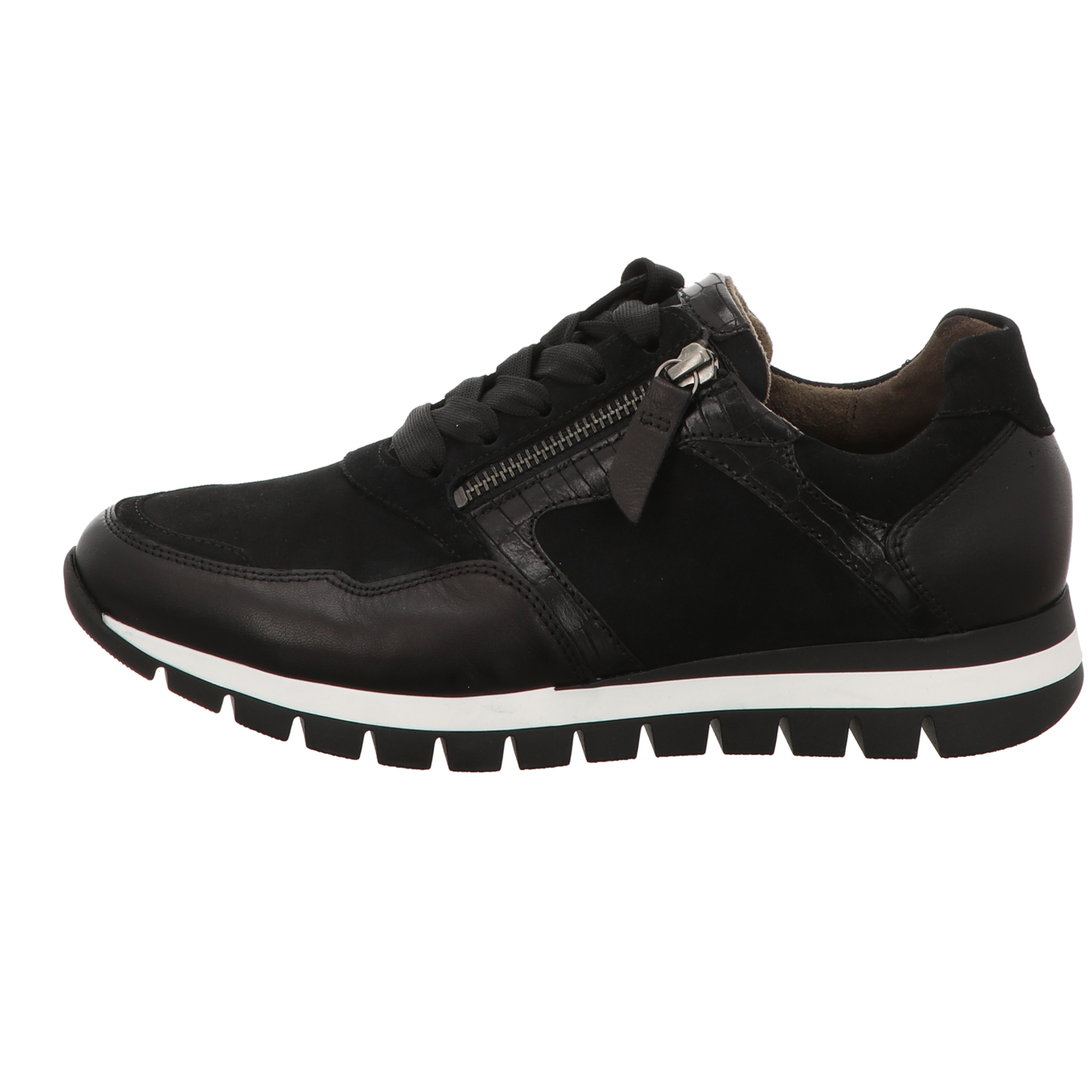 Gabor Damen Schnürschuh Turin in schwarz