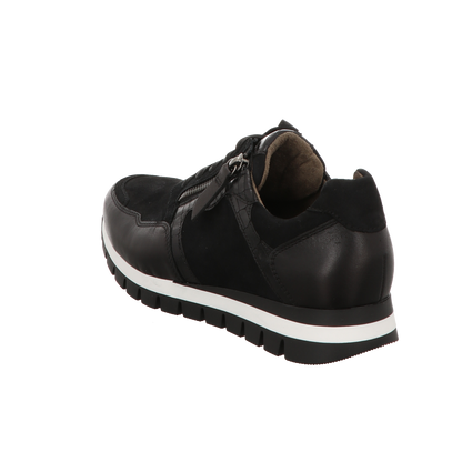 Gabor Damen Schnürschuh Turin in schwarz