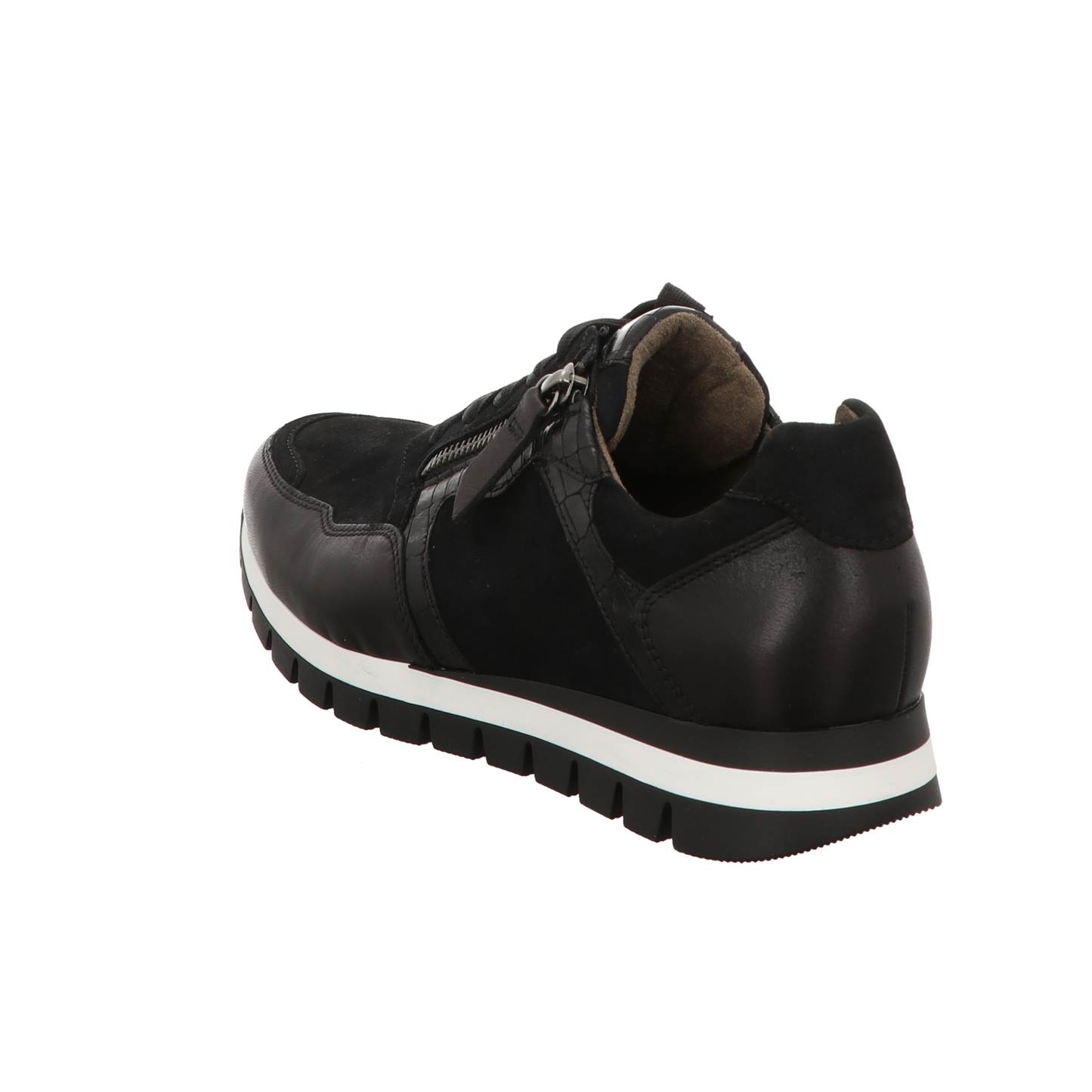 Gabor Damen Schnürschuh Turin in schwarz